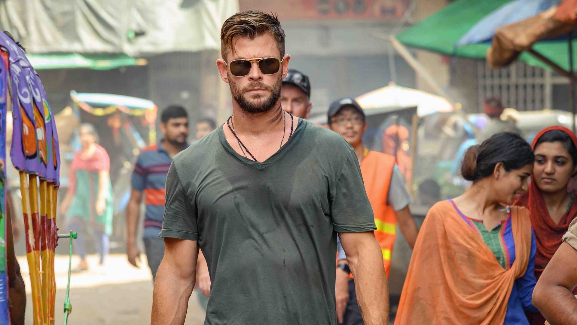A still from Extraction (Image via Netflix)